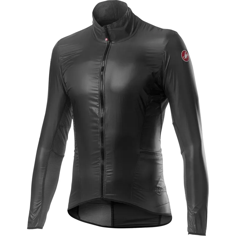 Castelli Aria Mens Shell Jacket in Grey