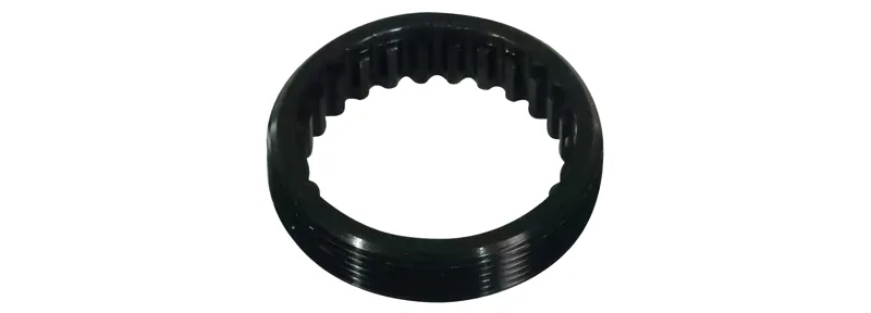 Bontrager 240 Rear 130/135mm Aluminium Ring Nut in Black
