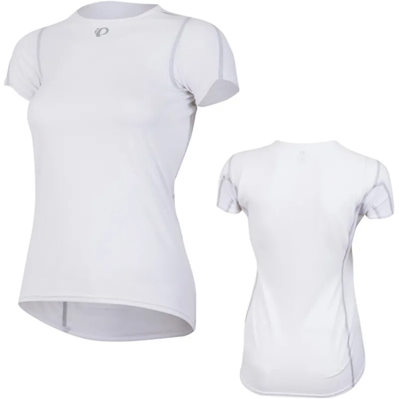 Pearl Izumi Transfer Womens Base Layer in White