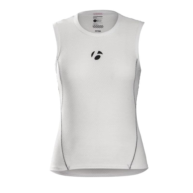 2019 Bontrager B1 Sleeveless Womens Baselayer in White