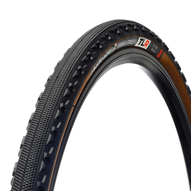 Challenge Gravel Grinder Pro Handmade TLR Gravel Tyre in Brown-4