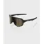 100 Percent S2 Gold Lens Sunglasses in Black