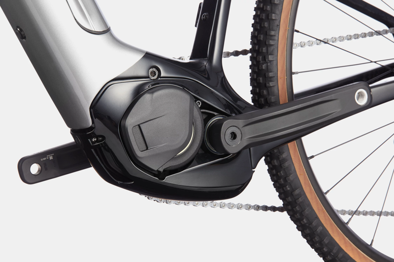 2021 Cannondale Topstone Neo Carbon Lefty 3 eGravel Bike in Silver-4