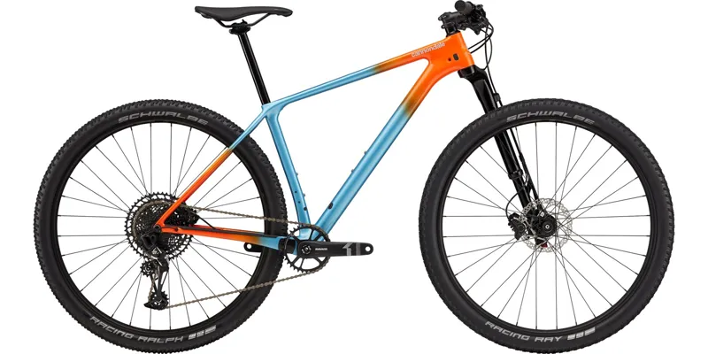 2021 Cannondale F-Si Carbon 4 Mountain Bike in Blue