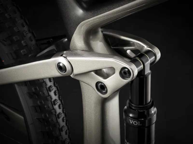 Trek Top Fuel 9.7 NX Carbon FS Mountain Bike - Silver-7