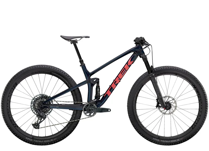 Trek Top Fuel 9.8 GX Mountain Bike in Blue