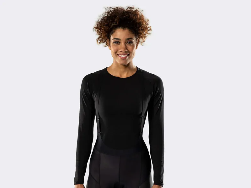 Bontrager Merino Blend Long Sleeve Womens Base Layer in Black
