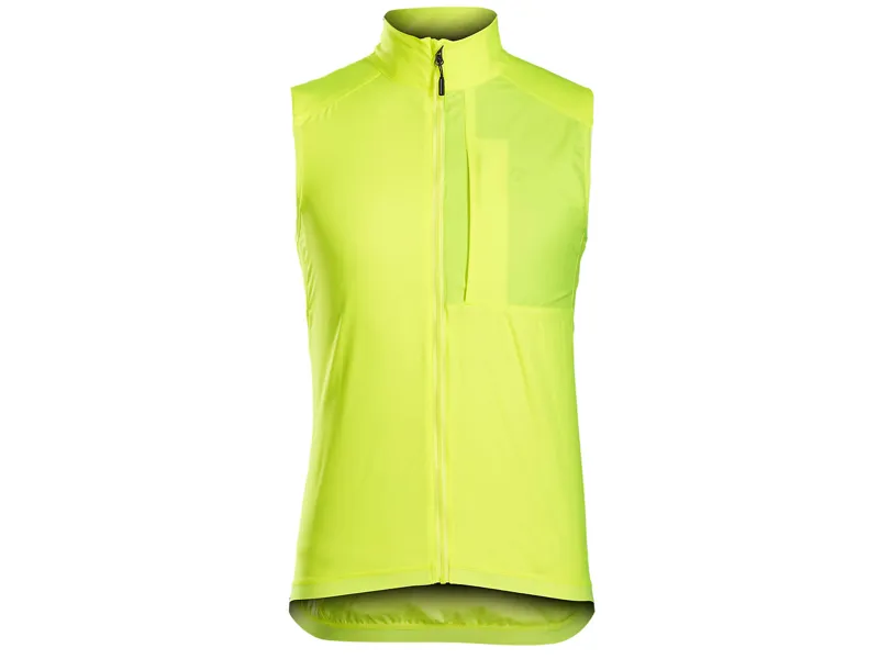 2019 Bontrager Circuit Windshell Cycling Gilet in Yellow
