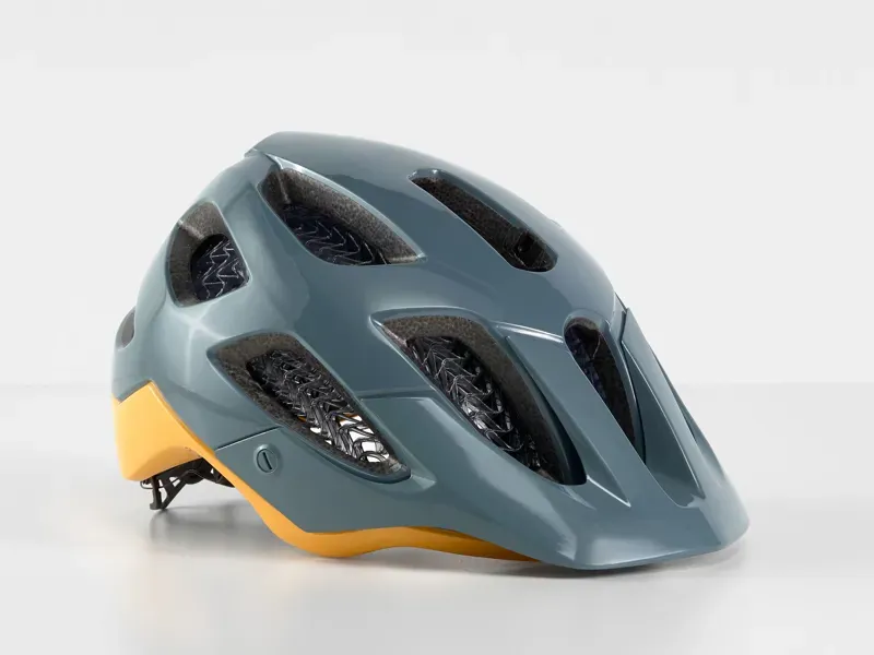 Bontrager Blaze Mountain Bike Helmet in Battleship Blue/Marine Gold