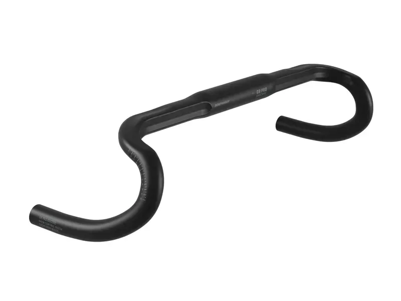 Bontrager GR Pro ISOCORE Quest 42/48cm Carbon Handlebar in Black/Smoke