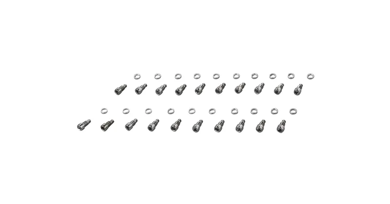 Bontrager Line Pro Pin Kit 20/ Pack In Chrome