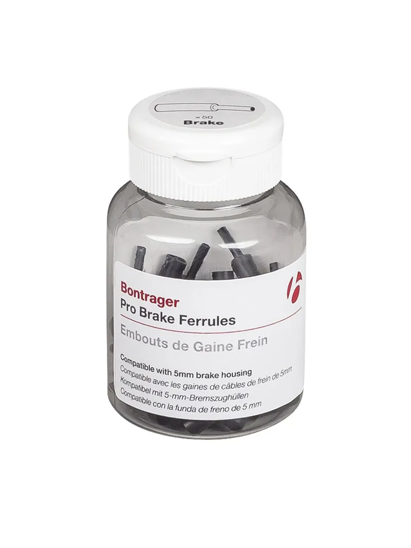 Bontrager Pro Lined Ferrule Brake 50bot In Black