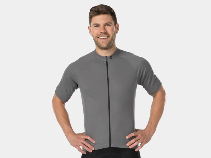 2020 Bontrager Solstice Short Sleeve Cycling Jersey in Grey