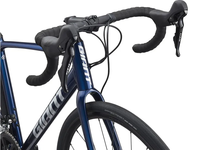 2021 Giant Contend AR 1 Disc Road Bike in Blue -5