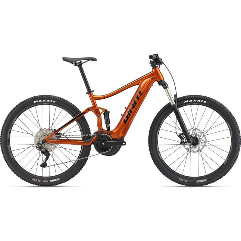 Giant Stance E+ 2 Electric Trail Bike in Amber Glow