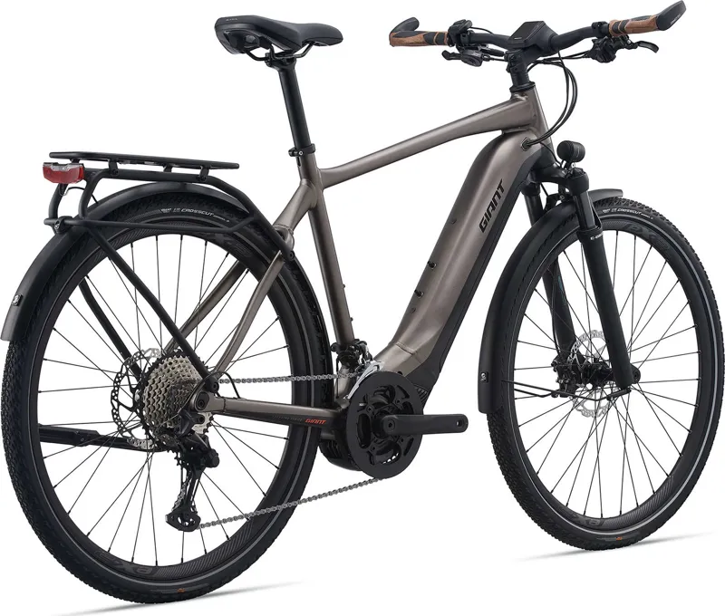 2021 Giant Explore E+ 0 Pro Electric Bike in Brown-6