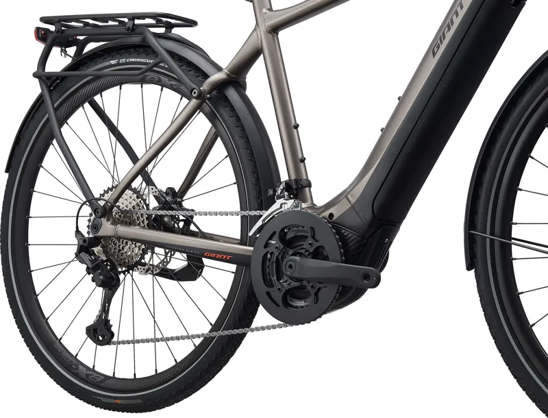 2021 Giant Explore E+ 0 Pro Electric Bike in Brown-1