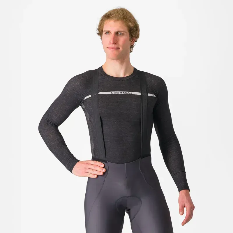 Castelli Merino Seamless Base Layer in Black