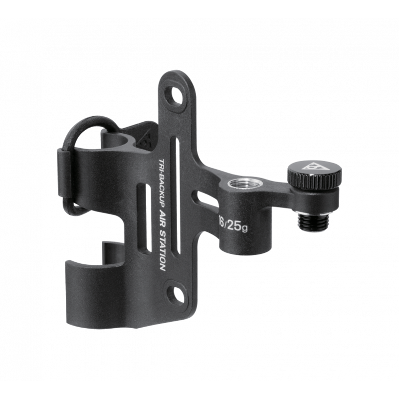 Topeak Tri-Backup Air Station CO2 Pump Mount in Black