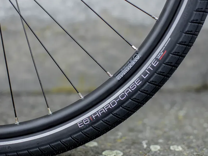  Trek District+ 4 500wh Lowstep eHybrid Bike in Red-2