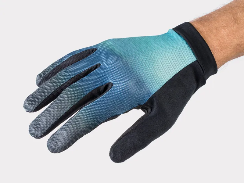 Bontrager Evoke Long Finger Cycling Glove in Blue