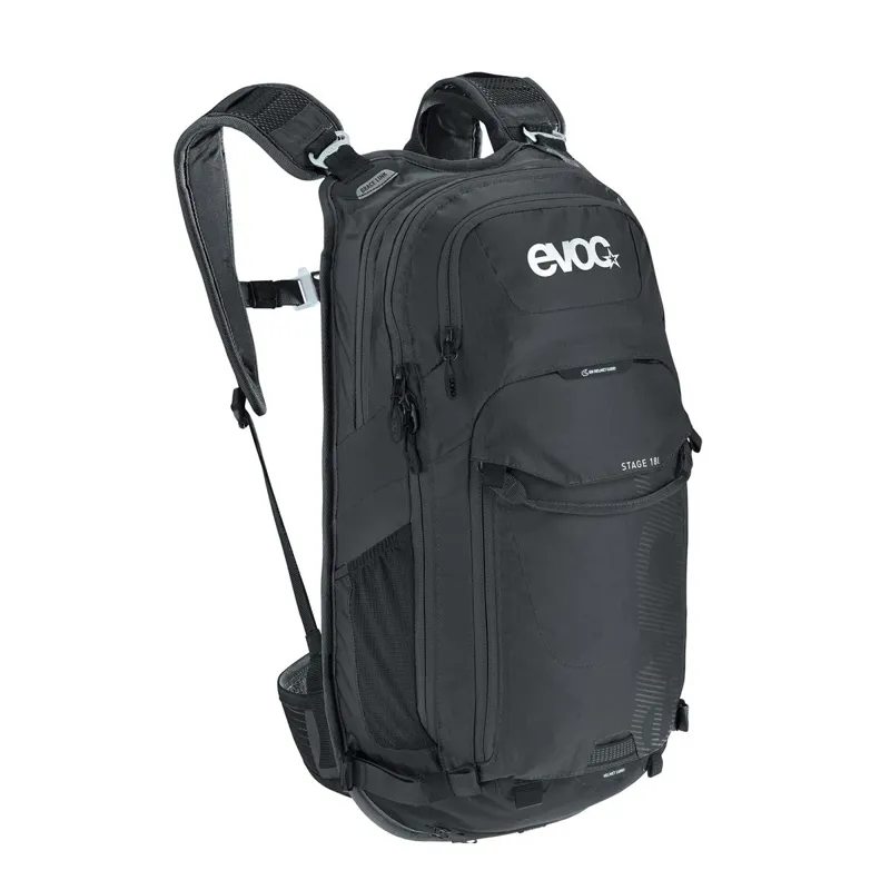 Evoc Stage 18 Litre Performance Backpack In Black