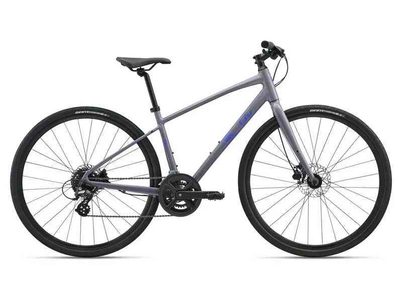 Liv Alight 3 Disc Hybrid Bike in Night Haze