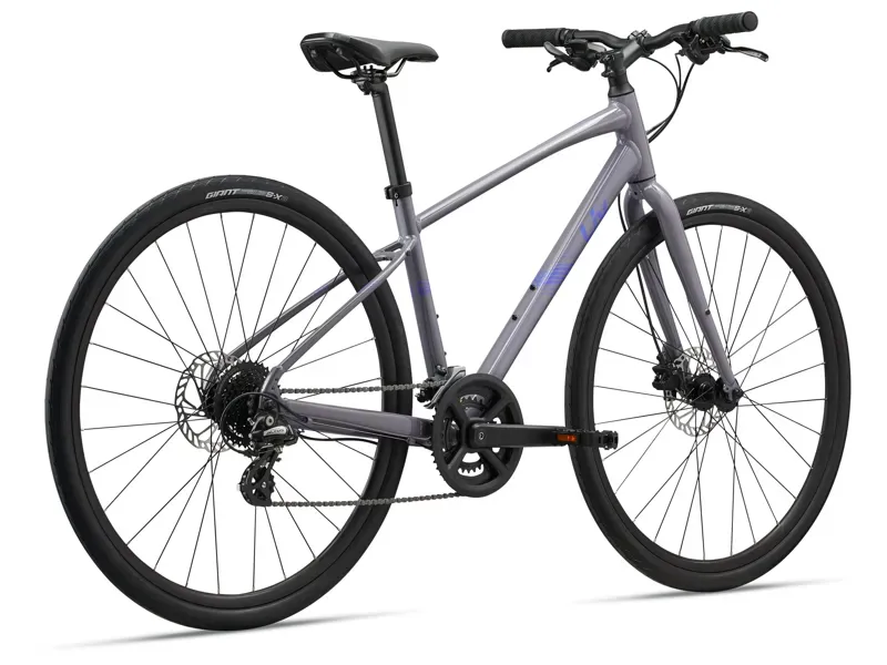 Liv Alight 3 Disc Hybrid Bike in Night Haze-1