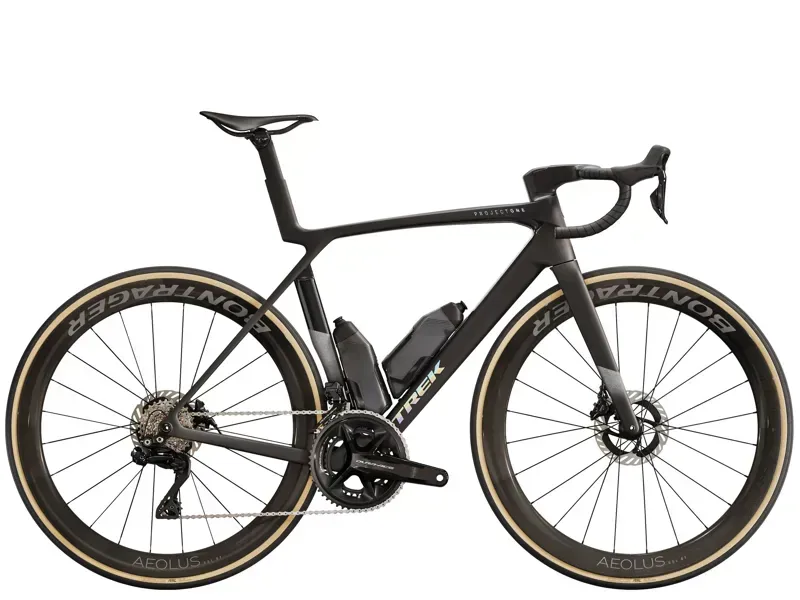 Trek Madone SLR 9 Gen 8 Road Race Bike In Matte/Gloss Carbon Smoke