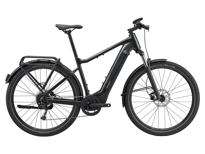 Giant Explore E+ 2 Gts Electric Bike In Gloss Gunmetal Black