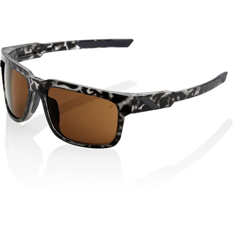 100 Percent Type-S Bronze Lens Sunglasses in Black