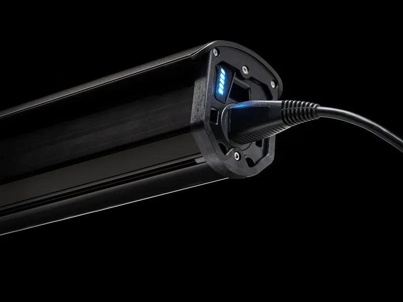 Trek Powerfly 7 Gen 4 eMountain Bike in Satin Supernova/Dnister Black-1