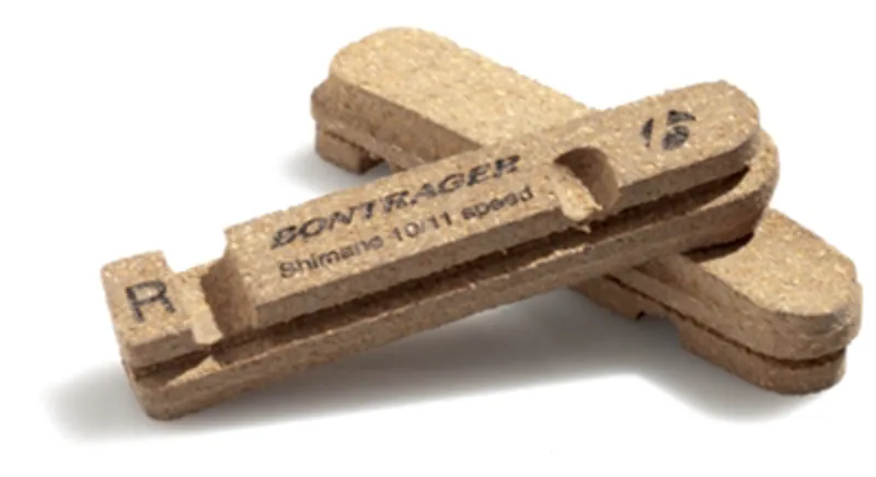 Bontrager Carbon Rim Shimano 2 Slot Cork Brake Cartridges in Brown