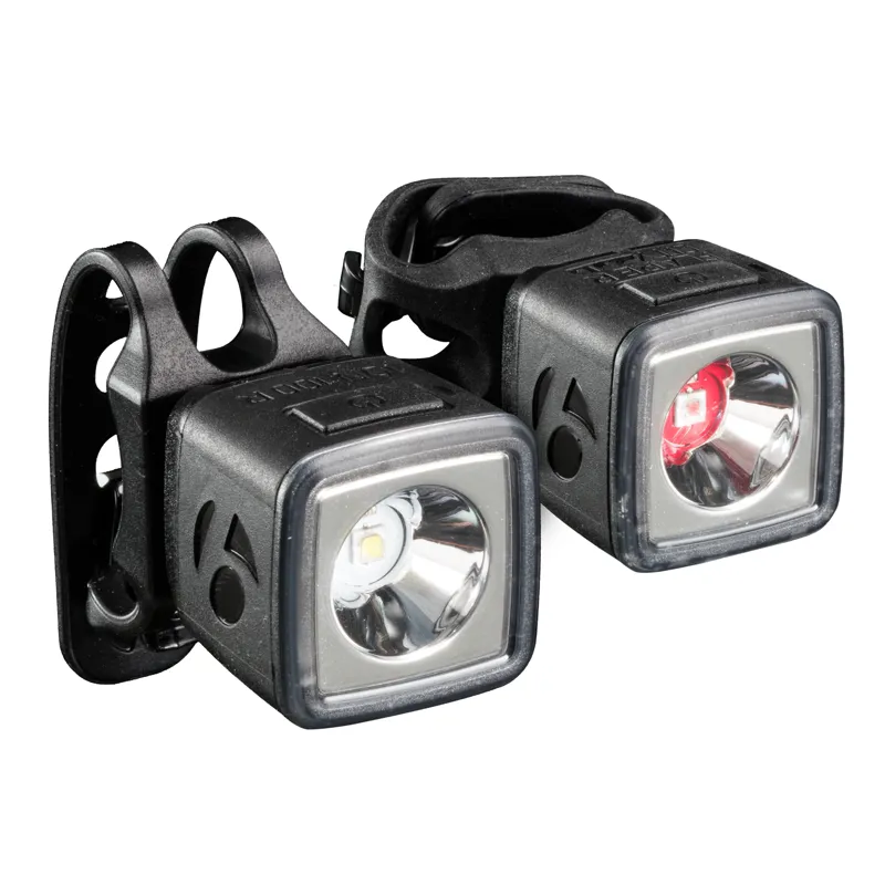 Bontrager Ion 100 R/Flare R City Cycling Light Set in Black