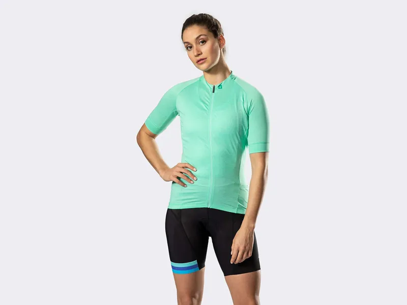 Bontrager Anara Womens Short Sleeve Jersey in Green