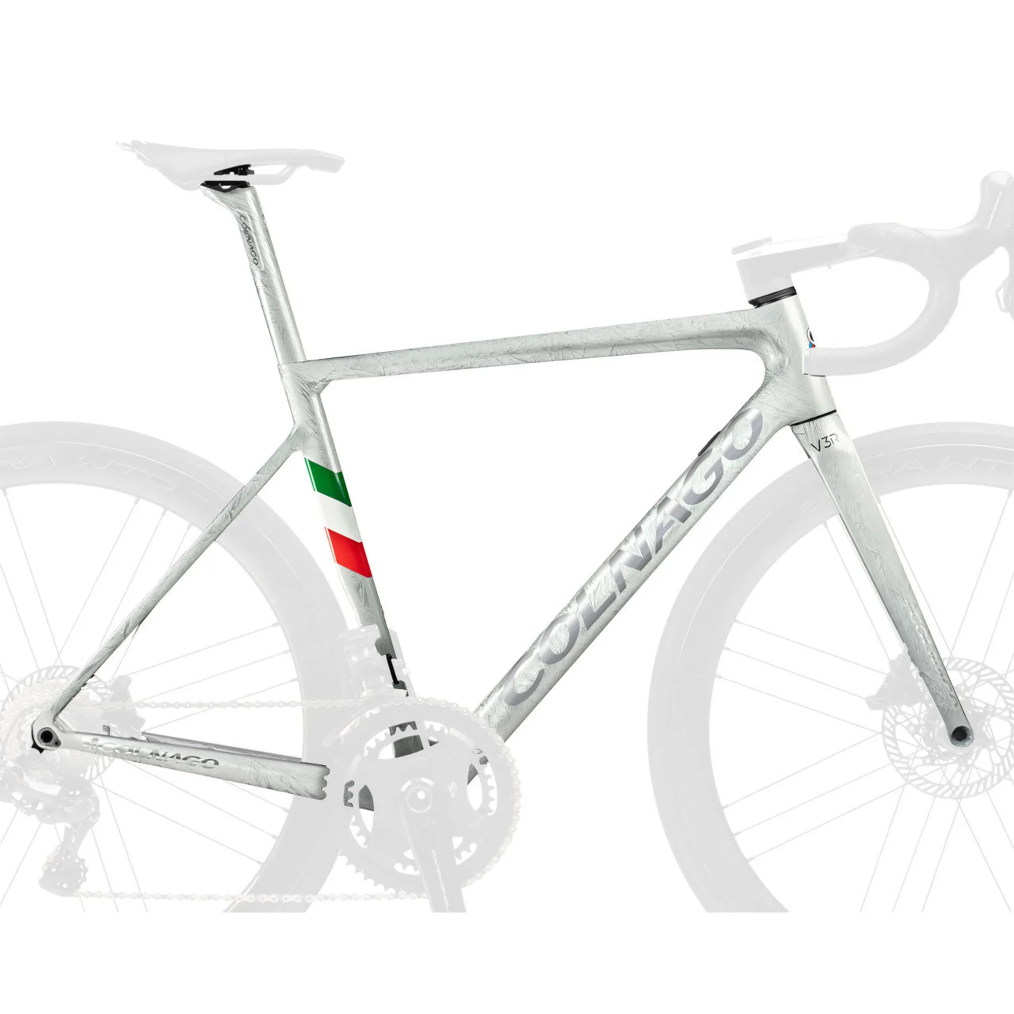 Colnago Bike Colnago C64 White COLNAGO 2021 C64 50S MATTE CARBON