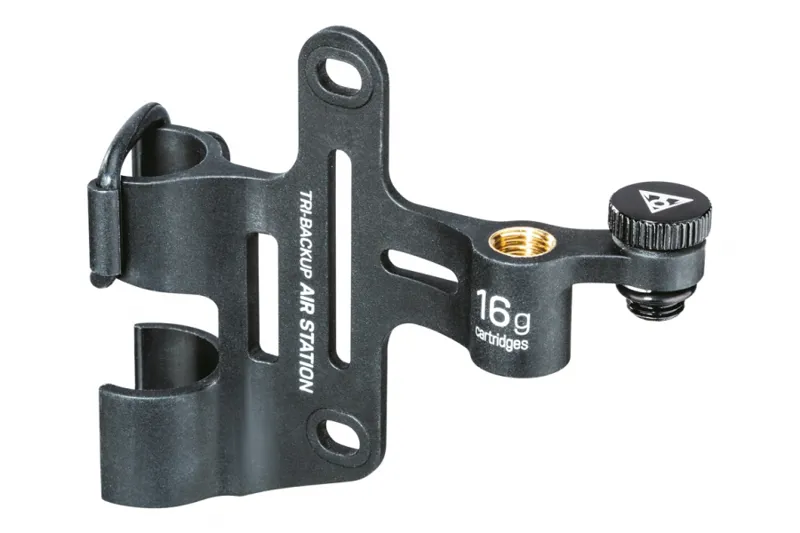Topeak Tri-Backup Air Station CO2 Pump Mount in Black-1