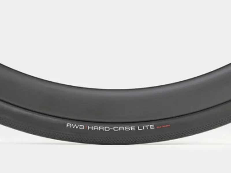 Bontrager AW3 Hard-Case Lite 700x32c Road Tyre in Black-2