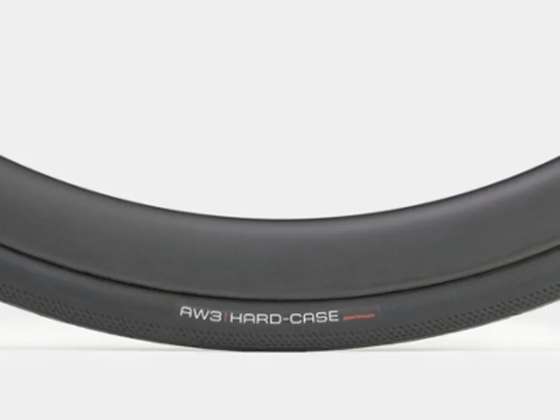 Bontrager AW3 Hard-Case 700x38c Road Tyre in Black-2