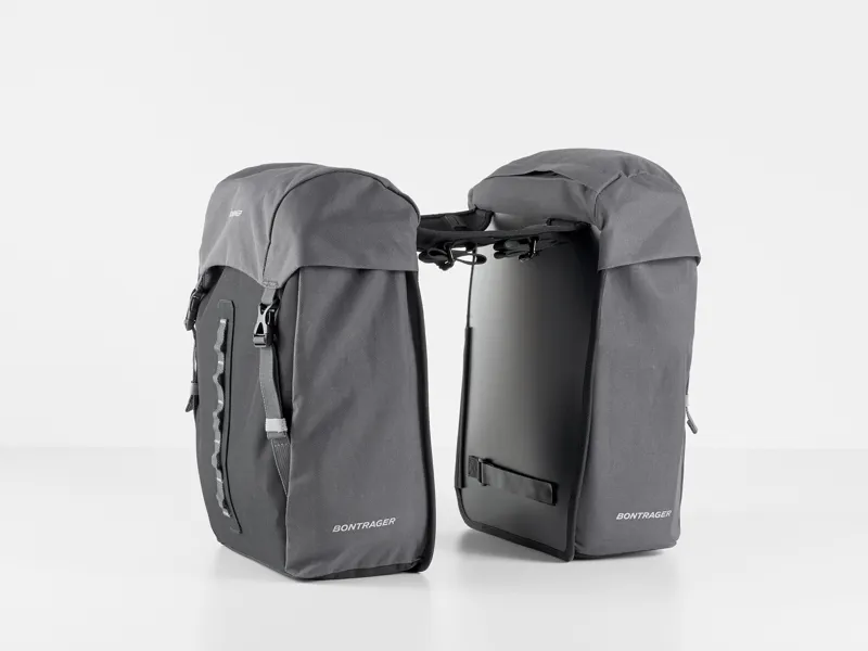 Bontrager Commuter 34cm x 17cm x 43cm Double Pannier Bag in Grey