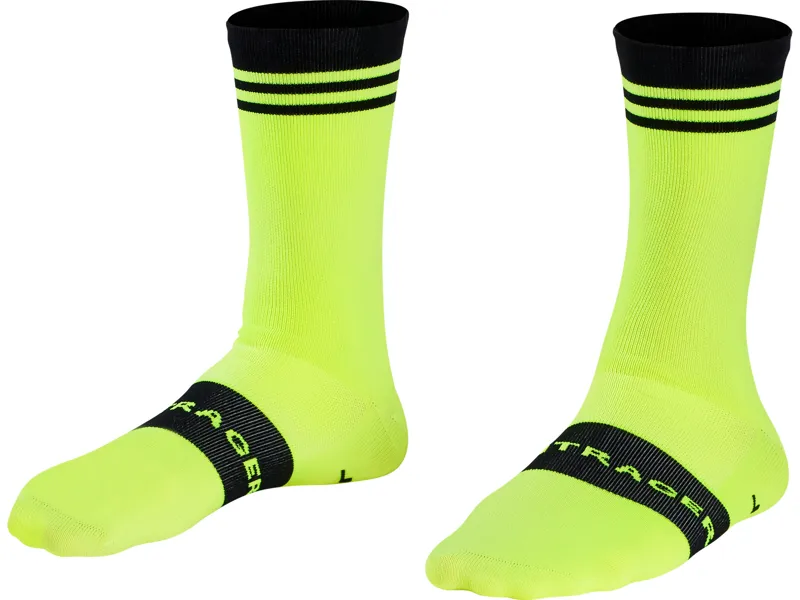 Bontrager Race Crew Socks in Yellow