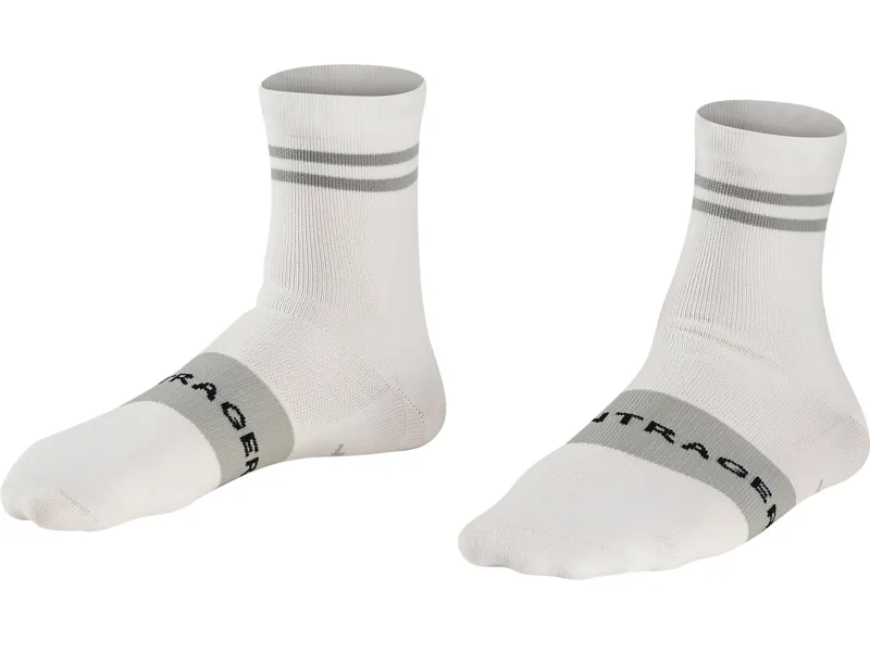 Bontrager Race Quarter Socks in White