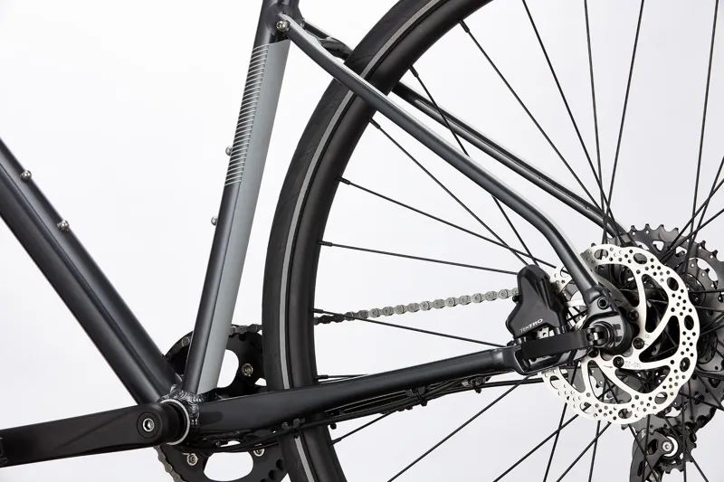  Cannondale Quick Disc 4 Hybrid Bike in Grey-2