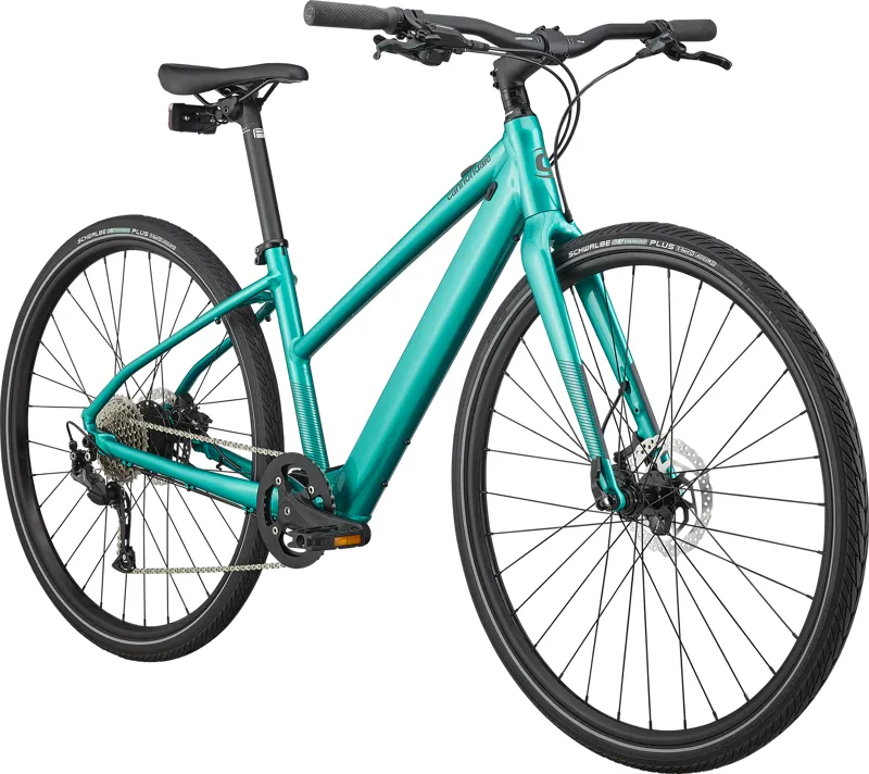 Cannondale Quick Neo 2 SL Remixte Mens Electric Bike in Blue-6
