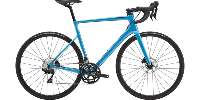 Cannondale SuperSix EVO Carbon Disc 105 Road Bike in Blue