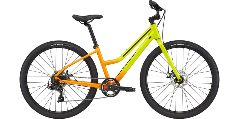 Yellow sales hybrid bike