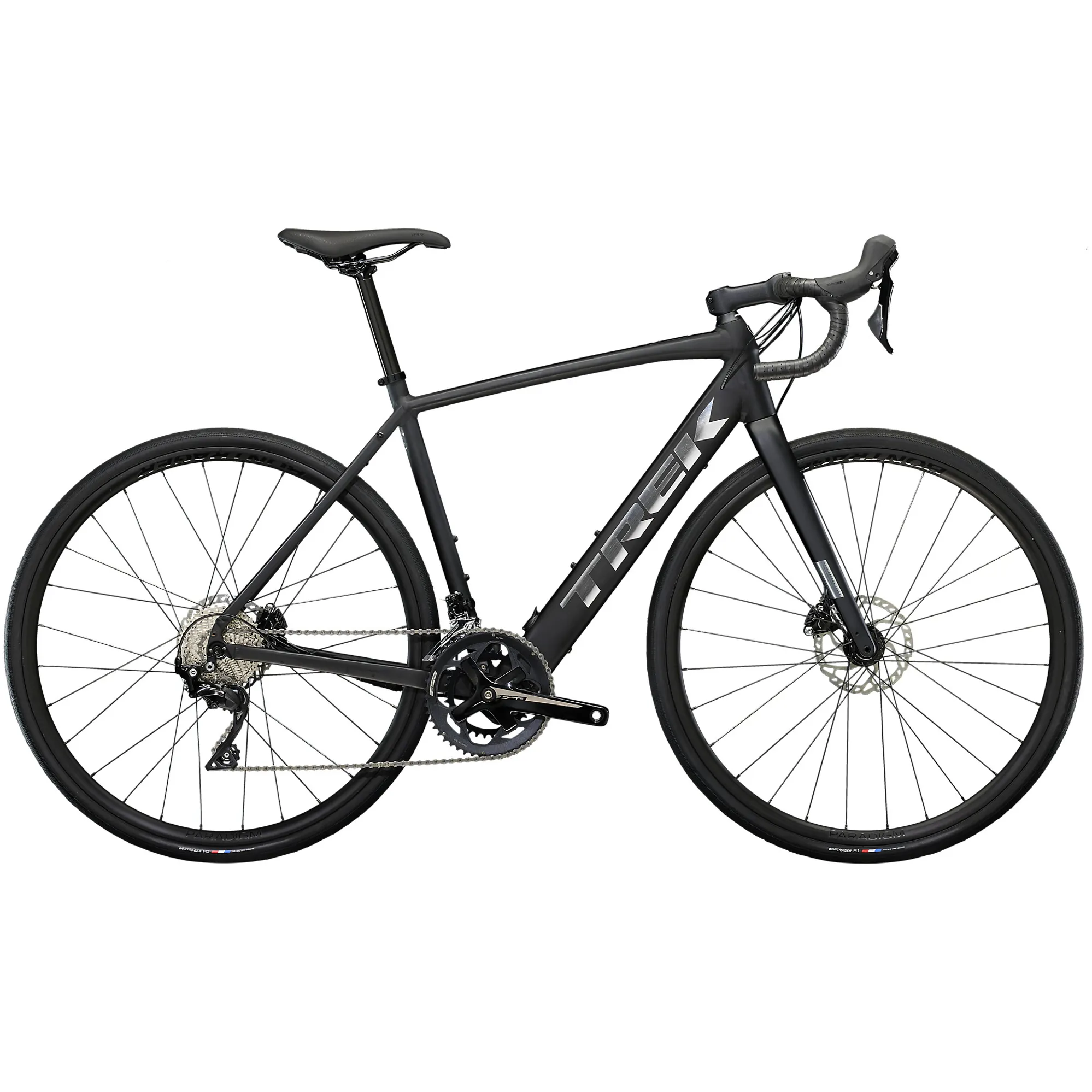 Trek Domane+ AL Electric Road Bike in Trek Black