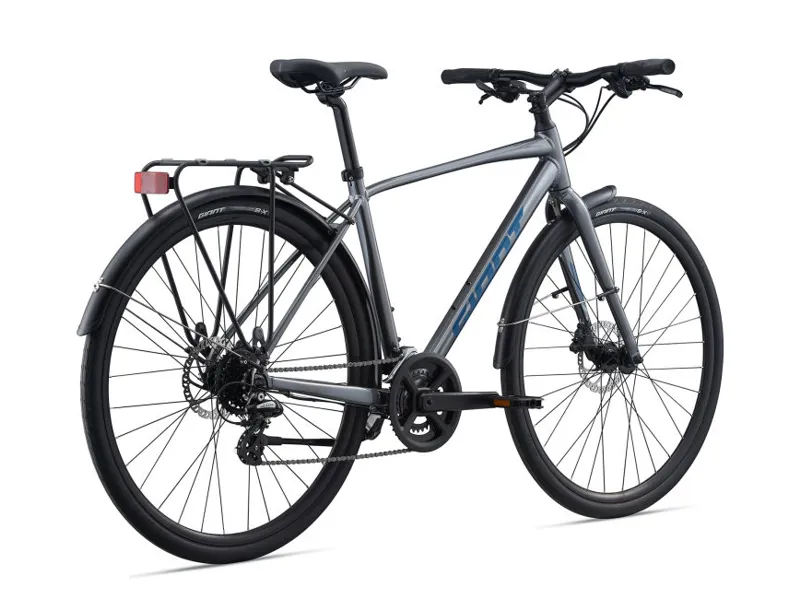  Giant Escape 2 City Disc Hybrid Bike in Silver-7