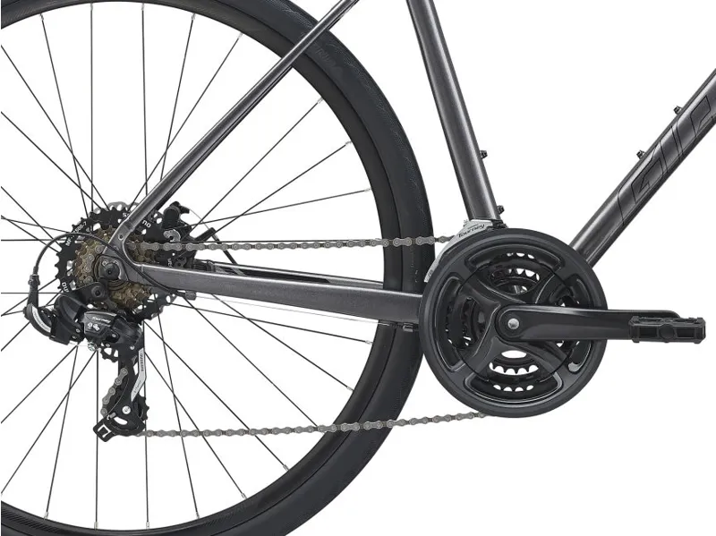  Giant Escape 3 Disc Hybrid Bike in Silver-3