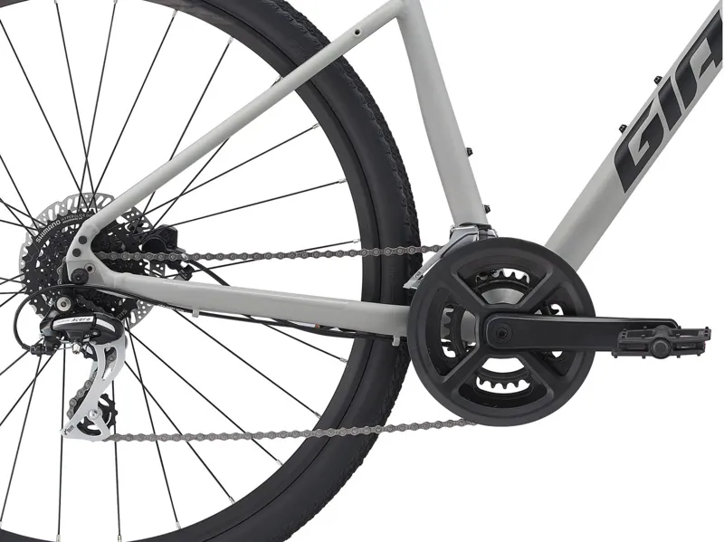  Giant Roam 3 Disc Hybrid Bike in Grey-2